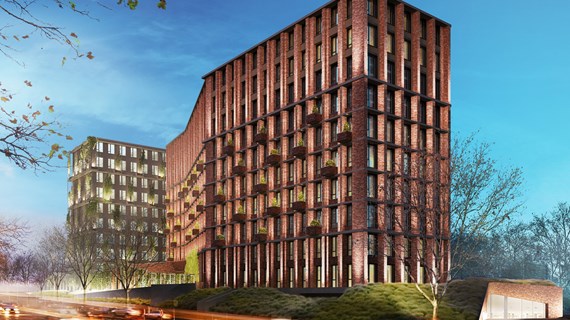 Caverion Österreich erhielt den Auftrag zur Ausführung der Gebäudetechnik der Biotope Offices „The Brick“ am Wienerberg in Wien