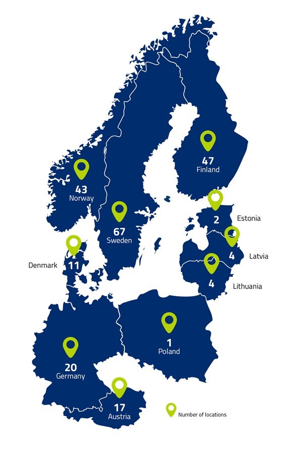 Caverion Locations